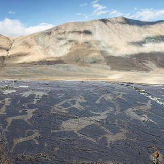 Altai Tavan Bogd - Prehistoric rock art